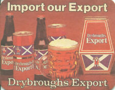 Drybrough brewery beermat for sale  HALIFAX