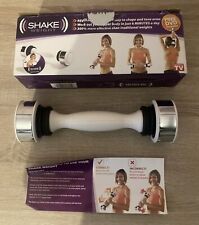 NEW IMAGE SHAKE WEIGHT - ARM TONING DUMBBELL - 2.5LBS - BOXED - DVD MISSING for sale  Shipping to South Africa