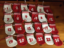 Adventskalender socke strumpf gebraucht kaufen  Großsteinrade