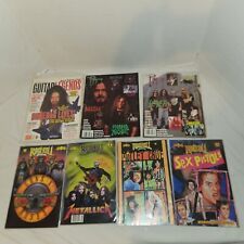 Lote de 4 Rock 'N Roll Comics, 2 Pit Magazines+Sex Pistols, Metallica+++ comprar usado  Enviando para Brazil