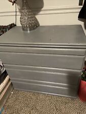 Gray wood dresser for sale  North Little Rock