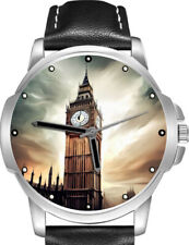 Reloj de pulsera Big Ben pintura arte elegante raro calidad rara segunda mano  Embacar hacia Argentina