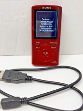 Usado, Reproductor de video MP3 Walkman Sony NWZ-E384 8 GB (rojo) segunda mano  Embacar hacia Argentina