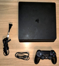 Sony PlayStation 4 Slim 500GB CUH-2015A Black Console w/ Controller & Cables myynnissä  Leverans till Finland