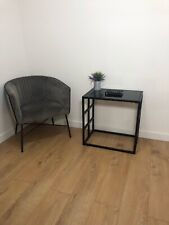 Black modern rectangle for sale  KNUTSFORD