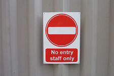 Entry staff sign for sale  BRIERLEY HILL