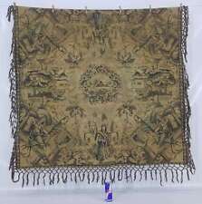 Used, Vintage French Beautiful Scene Wall Hanging Tapestry 145x135cm for sale  Shipping to South Africa