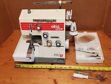 Elna Lock Pro 4 Overlock Serger Sewing Machine For Parts Looks Good for sale  Shipping to South Africa