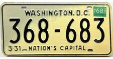 washington dc license plate for sale  Fitchburg