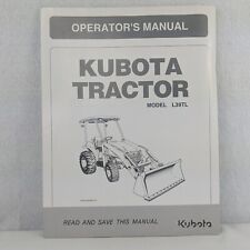 Kubota Model L39TL Tractor Operator’s Manual   for sale  Shipping to Canada