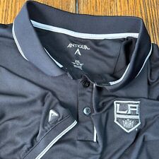 Camisa polo de golf Antigua LA Kings NHL para hombre XXL 2XL negra Los Angeles Kings segunda mano  Embacar hacia Argentina