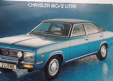 Chrysler 180 litre for sale  BRIDGWATER