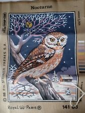 owl cross stitch kit for sale  RETFORD