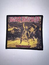 BATHORY, HAMMERHEART, COSTURAR NA BORDA VERMELHA PATCH TECIDO comprar usado  Enviando para Brazil