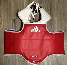 Adidas Originals WTF Taekwondo Body Protector Size 3 Reversible Chest Guard Sz M for sale  Shipping to South Africa