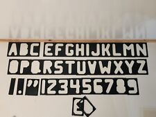 router lettering set for sale  Kilgore