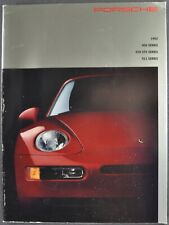 1992 porsche brochure for sale  Olympia