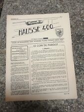 Rare journal de tranchée 109e régiment d'infanterie HAUSSE 400 décembre 1939 N°1 d'occasion  Clermont-en-Argonne