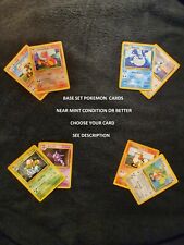 Base set pokemon for sale  GLASGOW