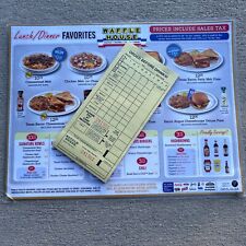 Juego de menús y pedidos de Waffle House, libros de boletos, accesorios para juegos de rol, coleccionables segunda mano  Embacar hacia Argentina