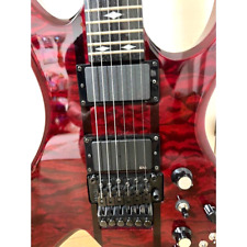 Guitarra B.C.Rich BICH-ST Bich See Thru captador EMG vermelho, usado comprar usado  Enviando para Brazil