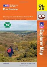 Dartmoor ordnance survey for sale  UK