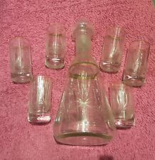 Vintage glass decanter for sale  RAMSGATE