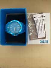 Oasis blue watch. for sale  DEREHAM