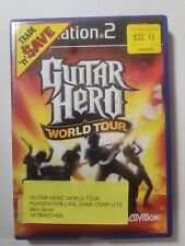 Guitar Hero World Tour PS2 PlayStation 2 jogo PAL com frete grátis manual UA  comprar usado  Enviando para Brazil