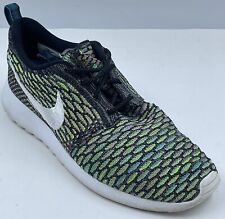 Usado, Nike Roshe Run Flyknit Mujer Tenis 8.5 Multicolor Zapatos Atléticos 704927-001 segunda mano  Embacar hacia Argentina