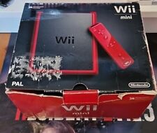 Console Nintendo Wii Mini Rouge Pal + Boite + Wiimote + Câbles , usado comprar usado  Enviando para Brazil