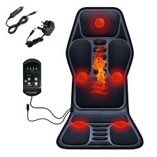 Massageador térmico tapete almofada vibração massagem traseira completa 8 modos cadeira de carro comprar usado  Enviando para Brazil