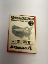 Mcdonald collectible magnet for sale  Fairport