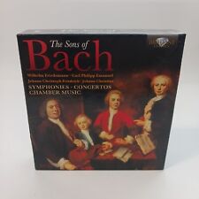 The Sons of Bach: Symphonies; Concertos; Música de Câmara (10 CD Box Set 2013) *VG* comprar usado  Enviando para Brazil