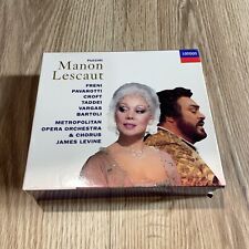 Usado, Puccini: Manon Lescaut -Met Opera 2-CD -James Levine (Pavarotti/Mirella Freni)  comprar usado  Enviando para Brazil