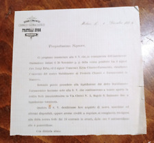 1889 lettera chiusura usato  Velletri