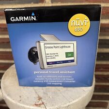 Sistema de navegação Garmin Nuvi 650 NA pacote GPS e estojo suporte e carregador para carro comprar usado  Enviando para Brazil