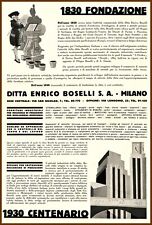 Pubblicita 1930 enrico usato  Biella