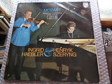 Henryk Szeryng Ingrid Haebler Mozart Violin sonatas Philips Stereo 1Ed. NM for sale  Shipping to South Africa