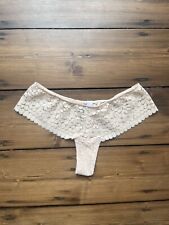 Beige lace thong for sale  LONDON