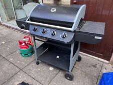 4 burner gas bbq with side burner for sale  NUNEATON