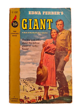 Giant By Edna Ferber 1953 PB Vintage Brochura Primeira Edição Cardinal comprar usado  Enviando para Brazil