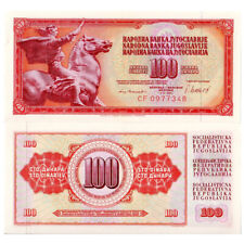 1981 banconota jugoslavia usato  Italia