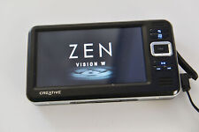 Reprodutor de mídia digital Creative ZEN Vision 120 GB vídeo/FM/MP3/CF PMC-HD0004 , usado comprar usado  Enviando para Brazil