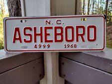 Asheboro city license for sale  Boone