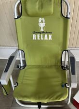 Cadeira esportiva reclinável verde limão Tommy Bahama praia acampamento comprar usado  Enviando para Brazil
