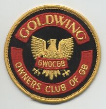 Goldwing owners club for sale  CHELMSFORD