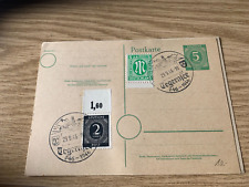 Postkarte sonderstempel tegern gebraucht kaufen  Jesberg