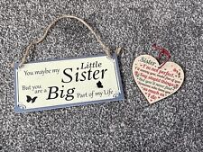 Sister plaques 2 for sale  WATERLOOVILLE