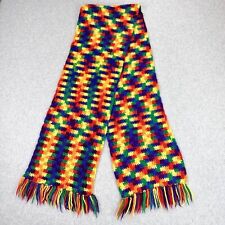 Rainbow colored knitted for sale  Columbus